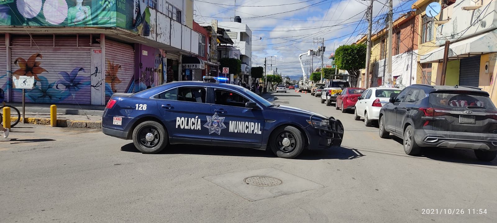 Mantendrán cierres desde carretera a Matehuala hasta la cabecera municipal con 69 elementos y 120 patrullas.