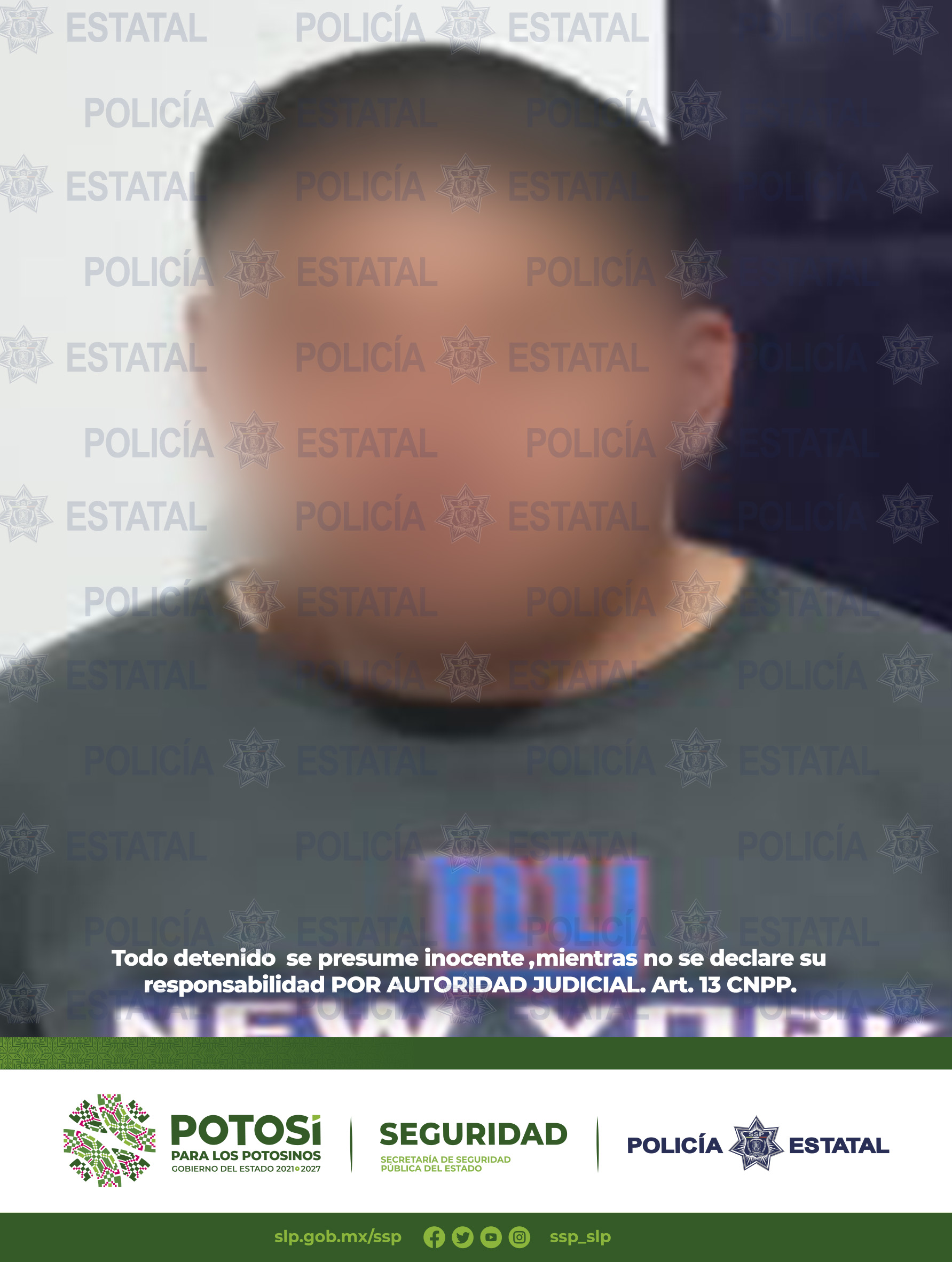 Agentes de SEDENA detuvieron a un hombre, por presunta portación de un fusil de asalto y posesión de cartuchos útiles, en la colonia Santa Marta.