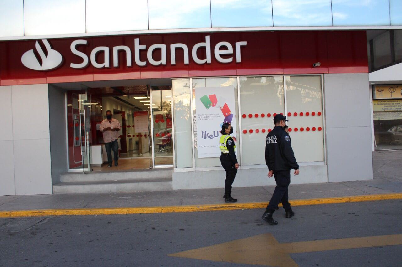 Policía Estatal despliega un operativo especial en el Centro Histórico, tiendas, plazas, centros comerciales, cajeros y bancos