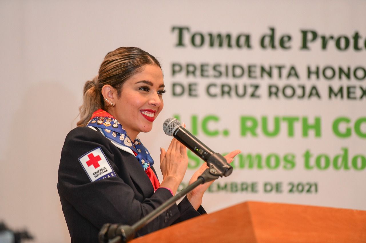 Ruth González Silva es nombrada presidenta del Consejo Directivo de Cruz Roja en SLP