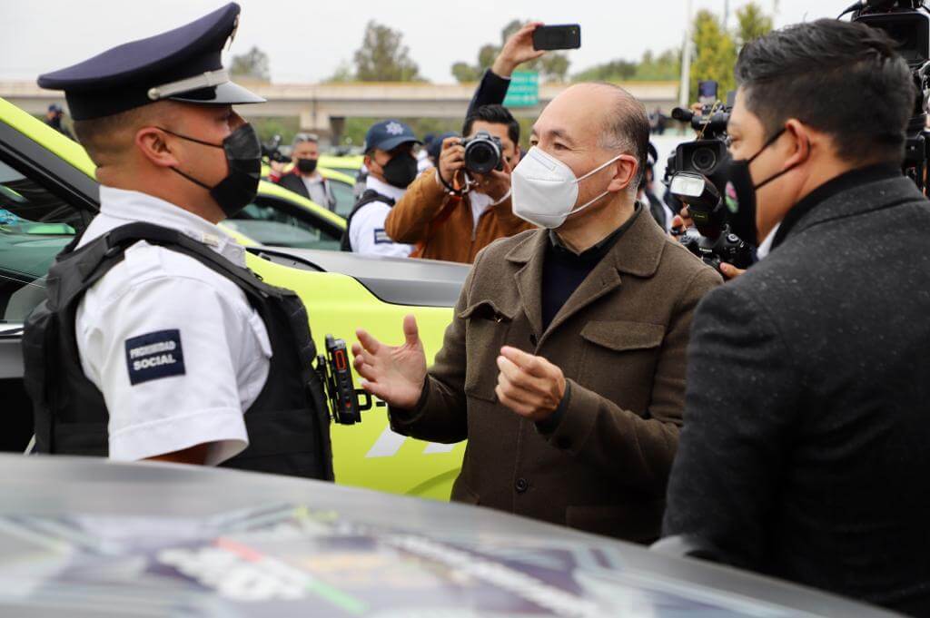 El presidente municipal de San Luis Potosí, Enrique Galindo Ceballos, presentó la nueva Secretaría de Seguridad y Protección Ciudadana