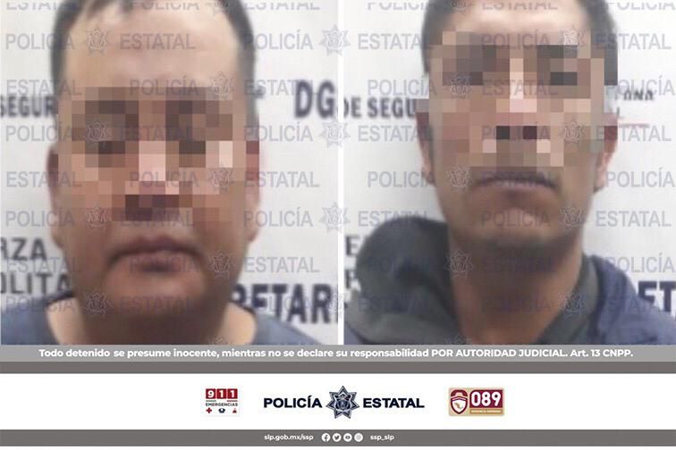 POR PRESUNTO ROBO DE PIEZAS DE FERROCARRIL, POLICÍAS ESTATALES DETIENEN A DOS HOMBRES EN LA COLONIA PROGRESO