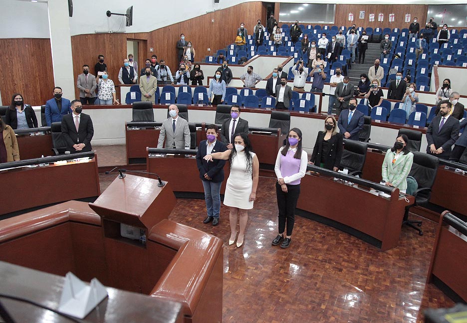 Se eligió por unanimidad, a Larissa del Carmen Mejía Bear como titular del órgano interno de control de la Cegaip