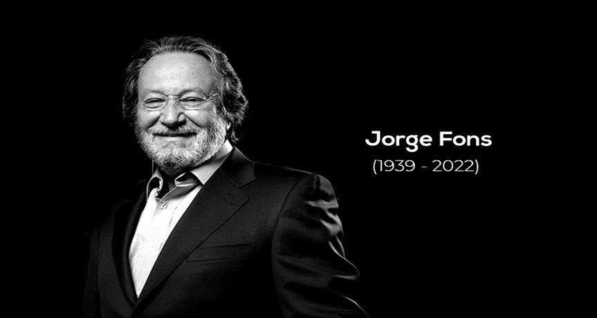 Dieron a conocer la muerte del director mexicano Jorge Fons, la madrugada de este jueves 22 de septiembre a los 83 años de edad.