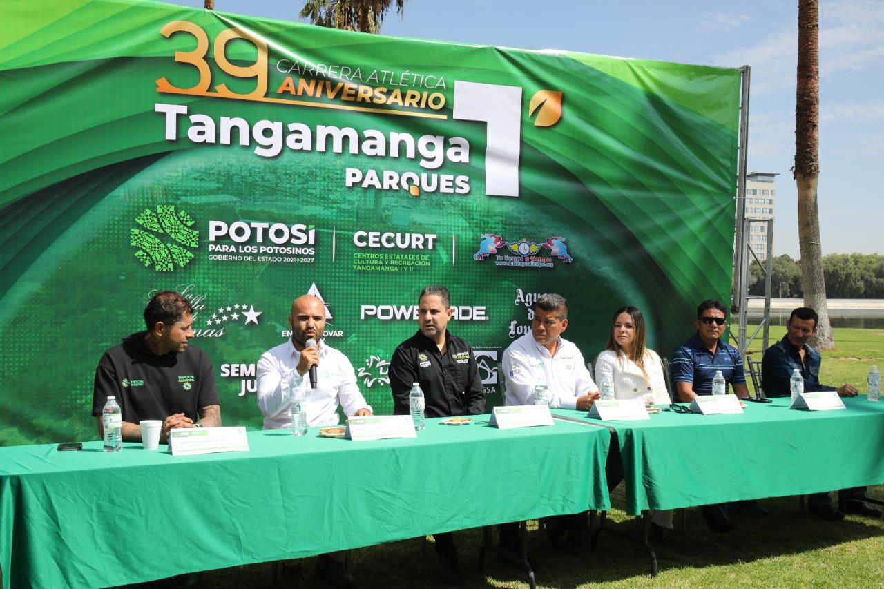 El parque Tangamanga se ha vuelto un referente nacional en activación física y uno de los pulmones verdes más importantes de la capital