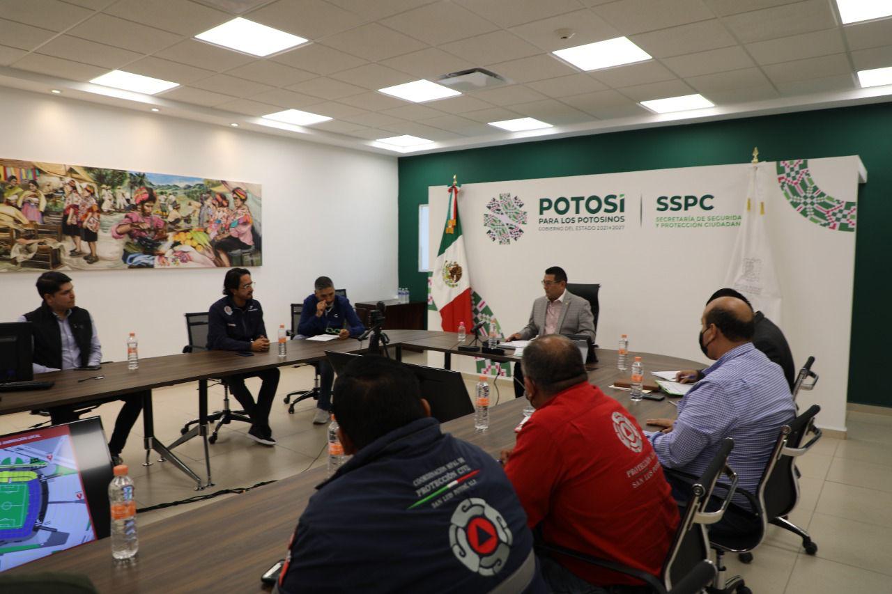 La Secretaría de Seguridad y Protección Ciudadana del Estado reporta listo su plan de acción dentro del Operativo “Estadio Seguro”