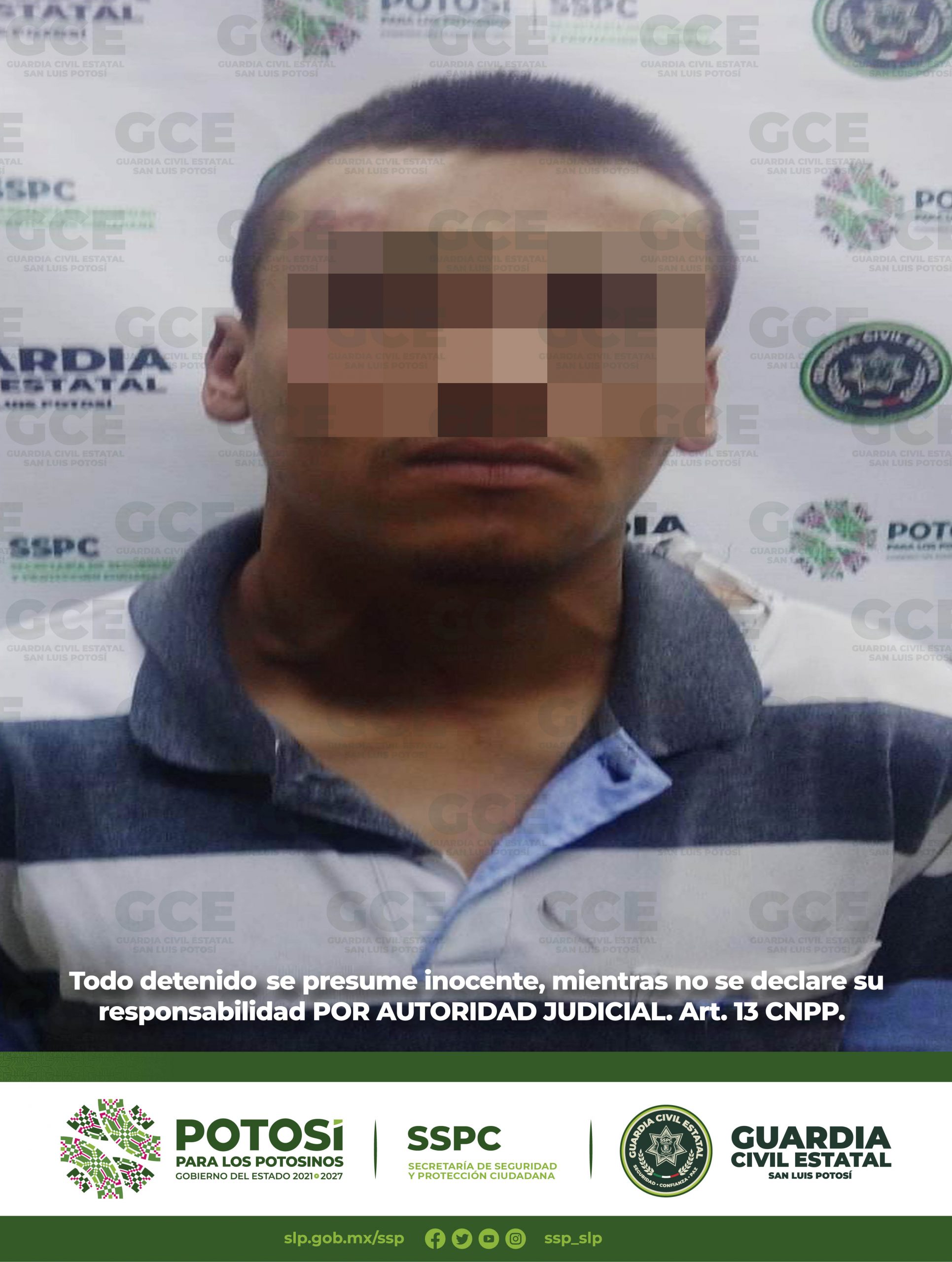 Agentes de la GCE atendieron un hecho de violencia familiar en contra de una mujer, en la colonia Plan Ponciano Arriaga.