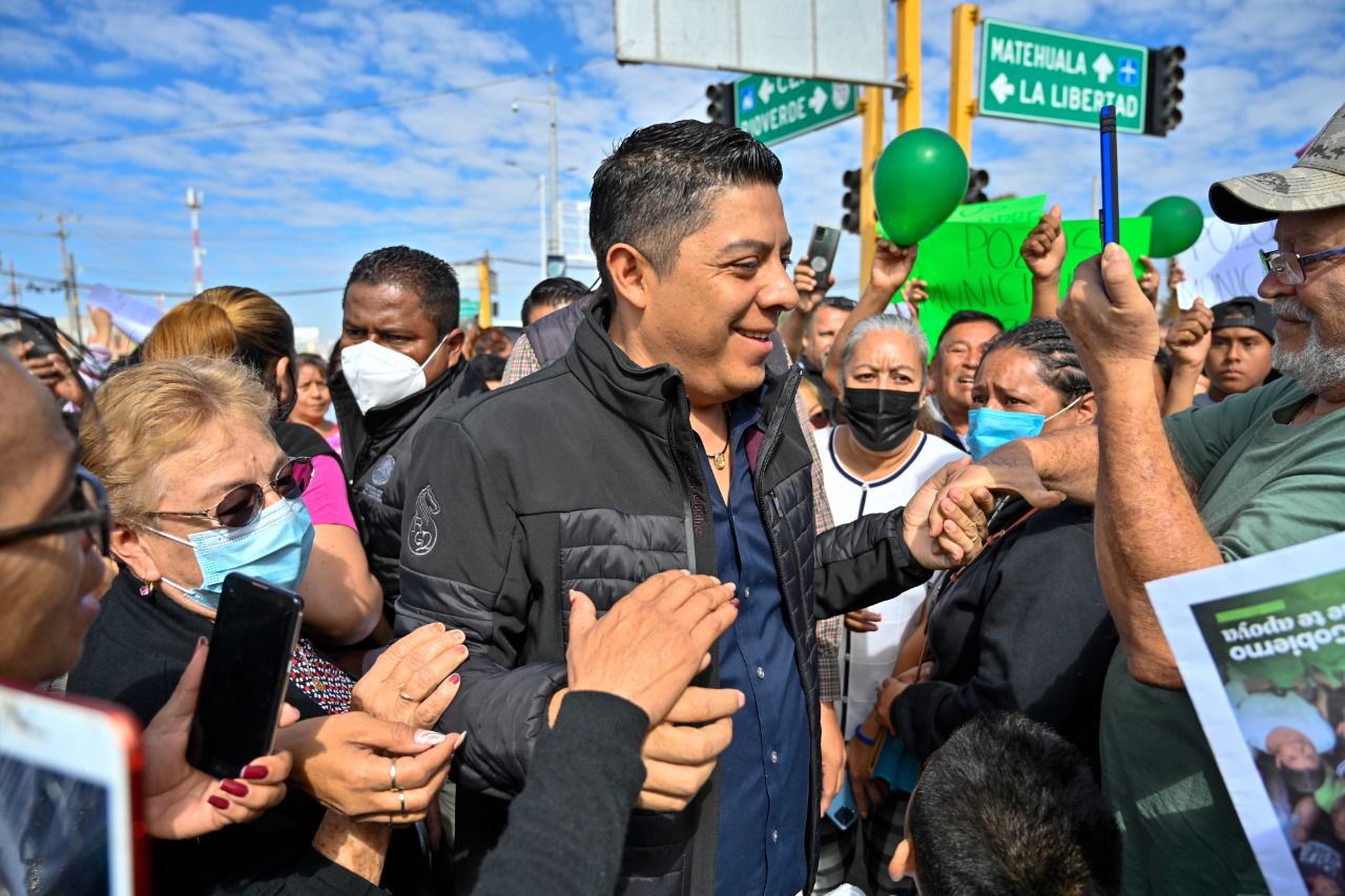 Martínez de Villas del Sol agradeció a Gallardo Cardona por los apoyos que se han entregado durante el primer año de Gobierno