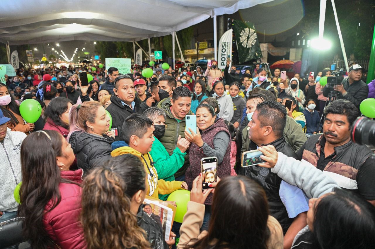 HABITANTES DEL NORTE DE LA CIUDAD AGRADECEN A GALLARDO TRASCENDENTAL OBRA EN FRAY DIEGO