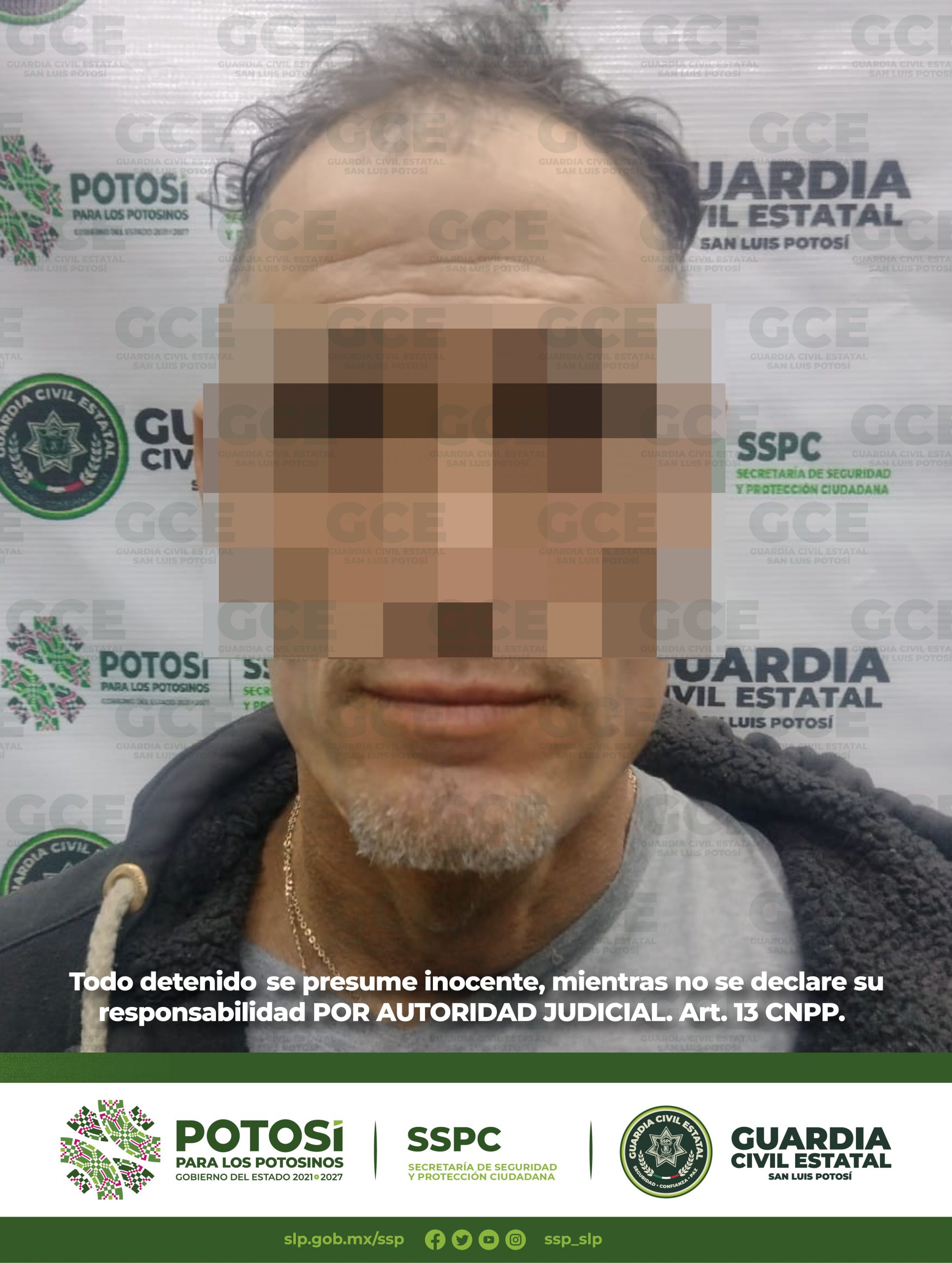 Tres hombres resultaron detenidos por la Guardia Civil Estatal (GCE) tras asegurarles armas prohibidas.