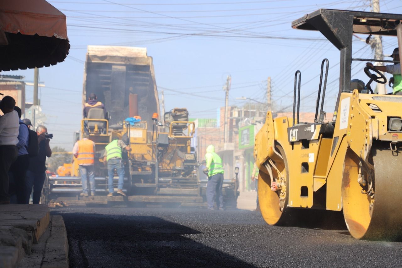 Con la rehabilitación de avenida Constitución, Alcalde Enrique Galindo complementa un nuevo circuito vial para el sur de SLP.