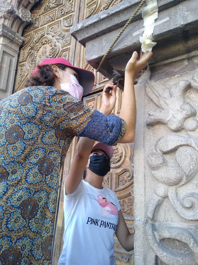 El equipo especializado de Patrimonio Cultural, Conservación y Proyectos intervino bienes muebles e inmuebles asociados patrimonio de la ciudad.