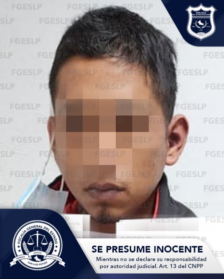 Presuntamente es el segundo involucrado en un homicidio ocurrido en el municipio de Soledad de Graciano Sánchez.