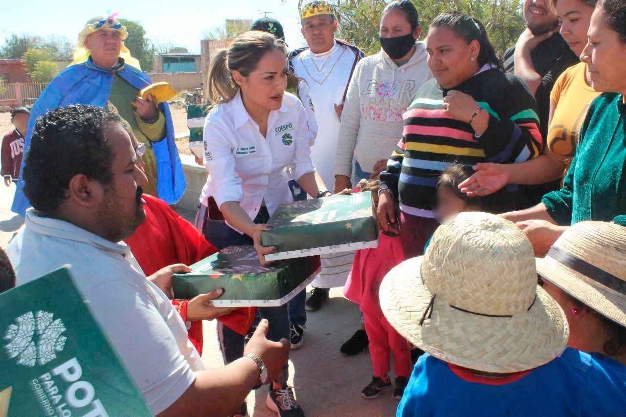 Por instrucción del Gobernador Ricardo Gallardo, Coespo, Segam, Sedesore y ayuntamiento recorren las comunidades de El barril y La Dulce Grande