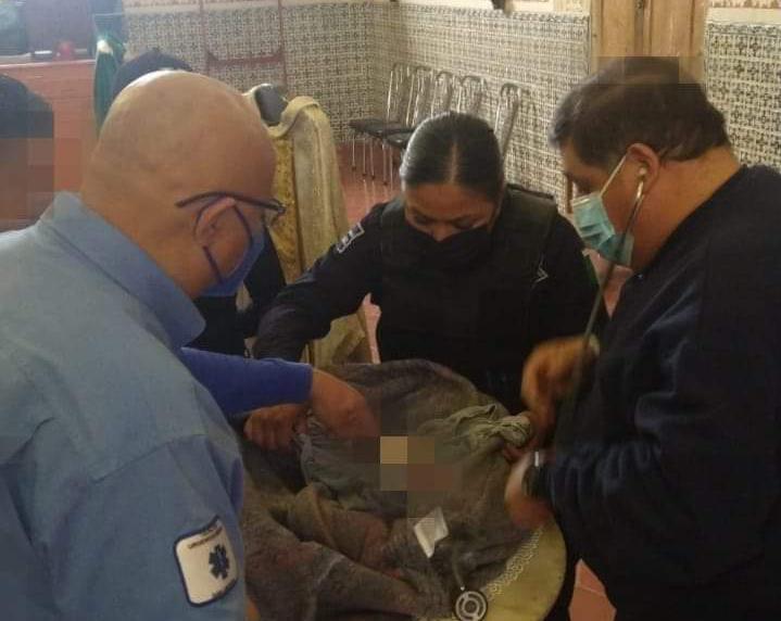 Abandonan a bebé en la iglesia de Tlaxcala