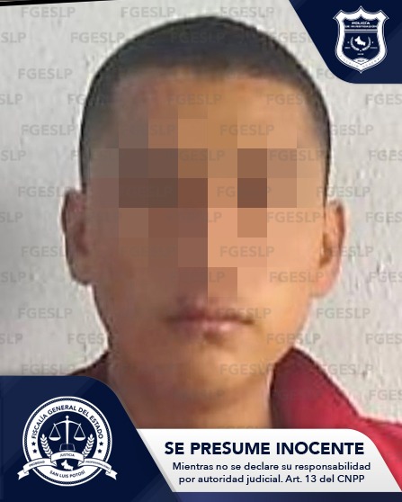 CAPTURA FISCALÍA A PROBABLE IMPLICADO EN TRIPLE HOMICIDIO EN LA COLONIA TERCERA CHICA DE SLP