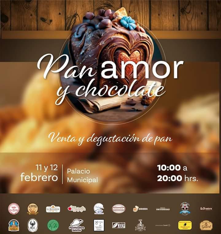 Turismo Municipal llevará a cabo el festival “Pan, Amor y Chocolate”