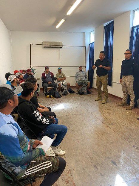 En la Academia Estatal se cuenta con capacitadores profesionales en el tema de rescate acuático y otros temas de prevención