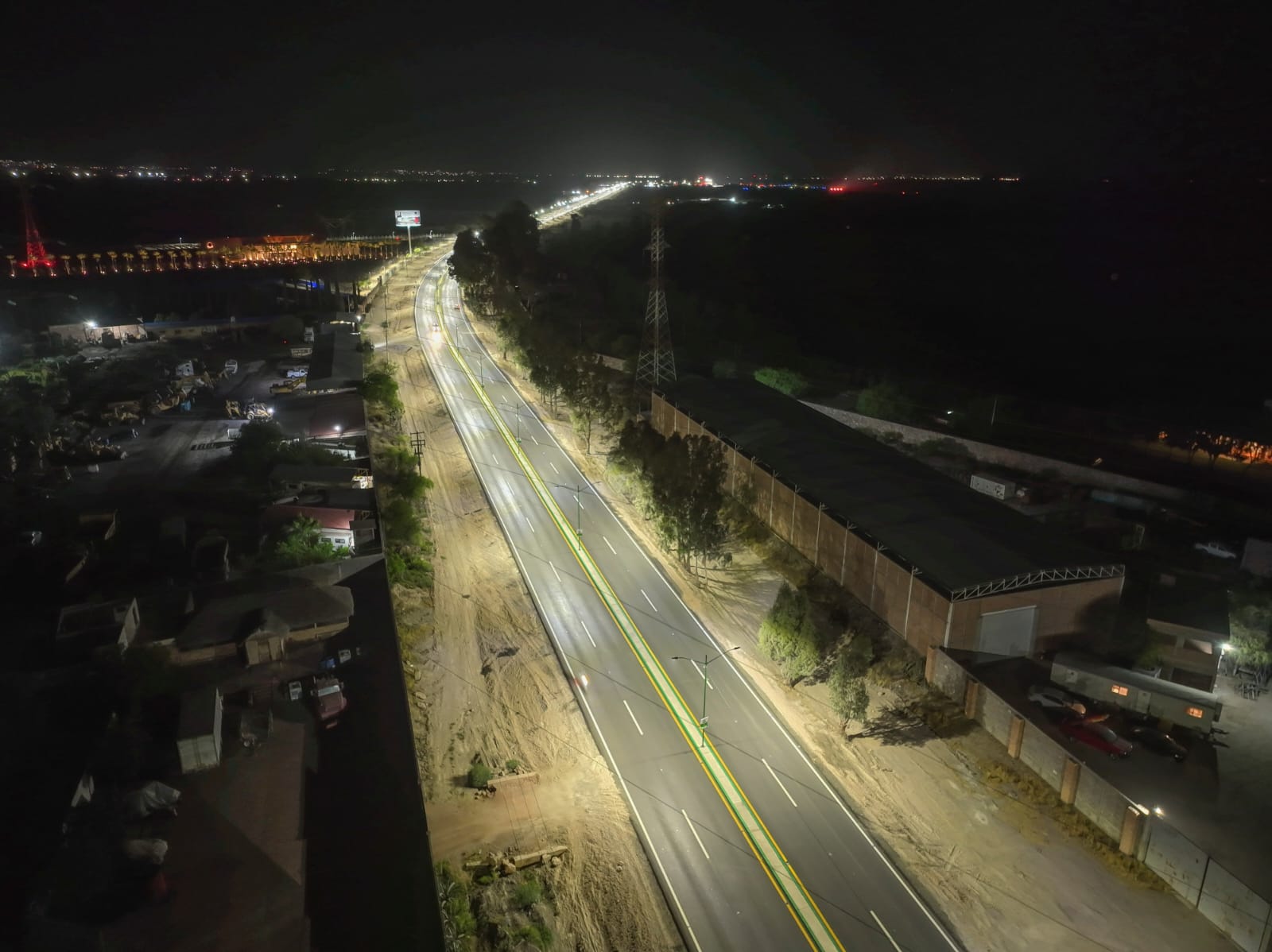 Ricardo Gallardo Cardona, inauguró la Modernización del Acceso al Aeropuerto Internacional Ponciano Arriaga