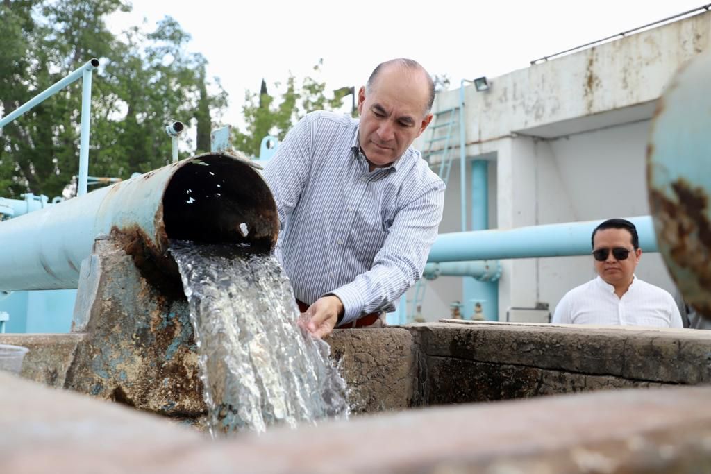 La recuperación de este caudal permitirá adicionar agua a la red hídrica, para el uso de las familias potosinas.