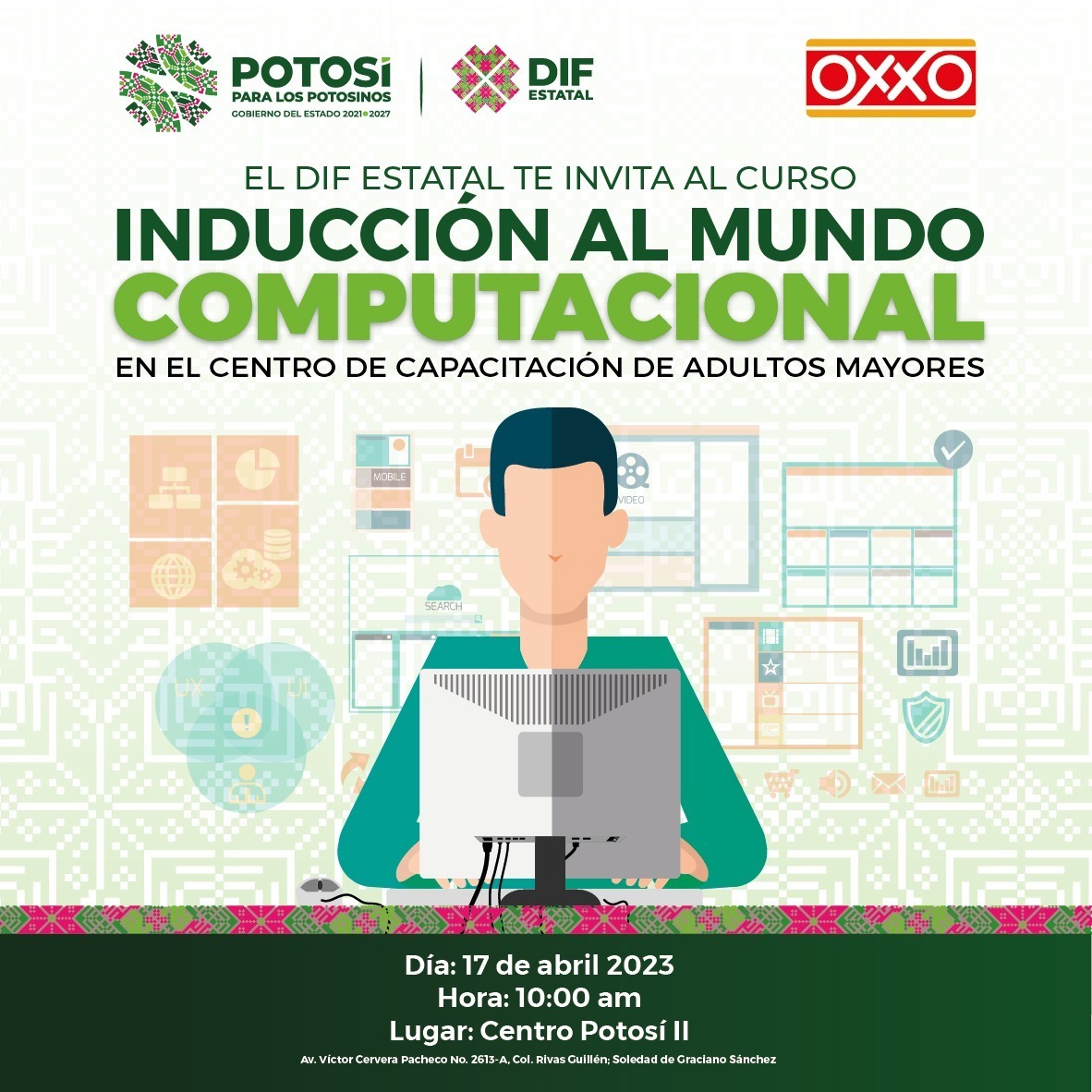 En conjunto con la cadena comercial OXXO, se capacitará para el empleo y ocupación a personas mayores de 50 años