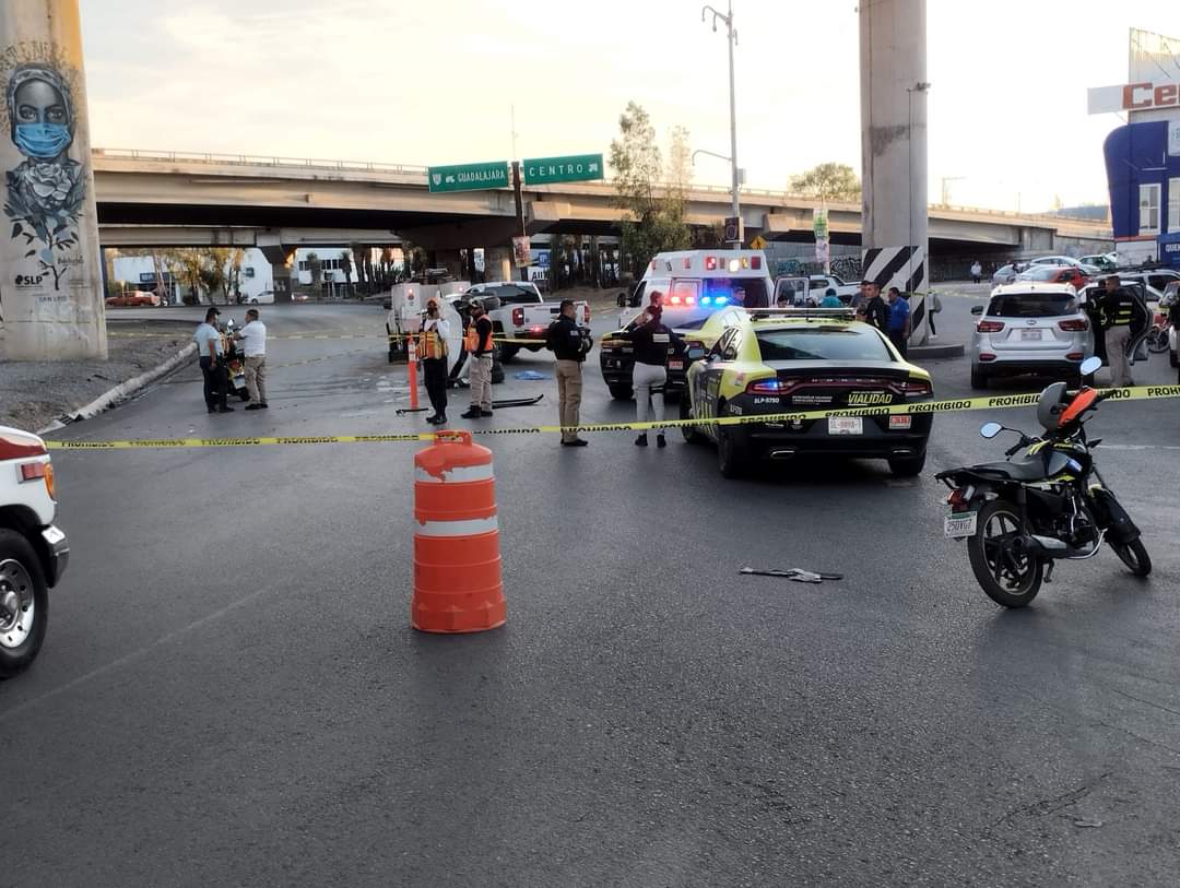 Muere bebé en accidente vial sobre el Distribuidor Juárez