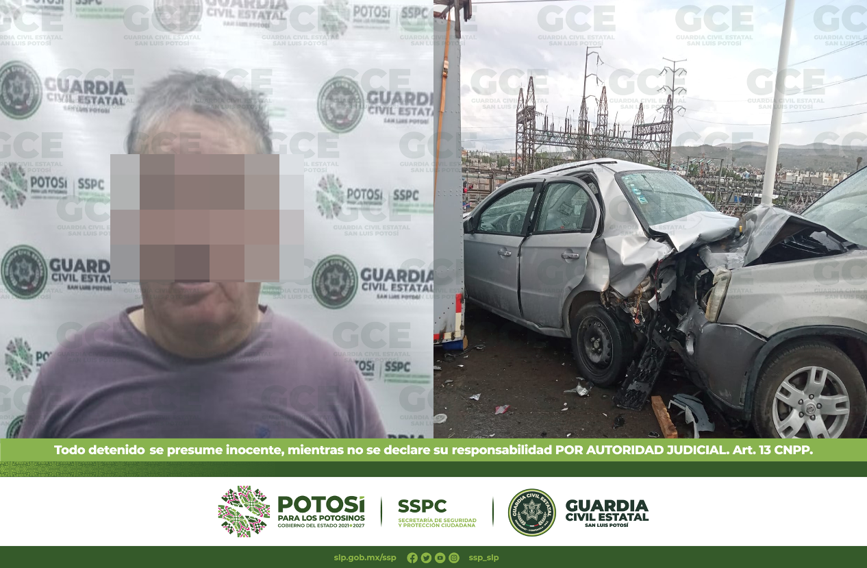 El accidente vehicular tuvo lugar en el Bulevar Antonio Rocha Cordero, sobre la Unidad Habitacional Arbolitos