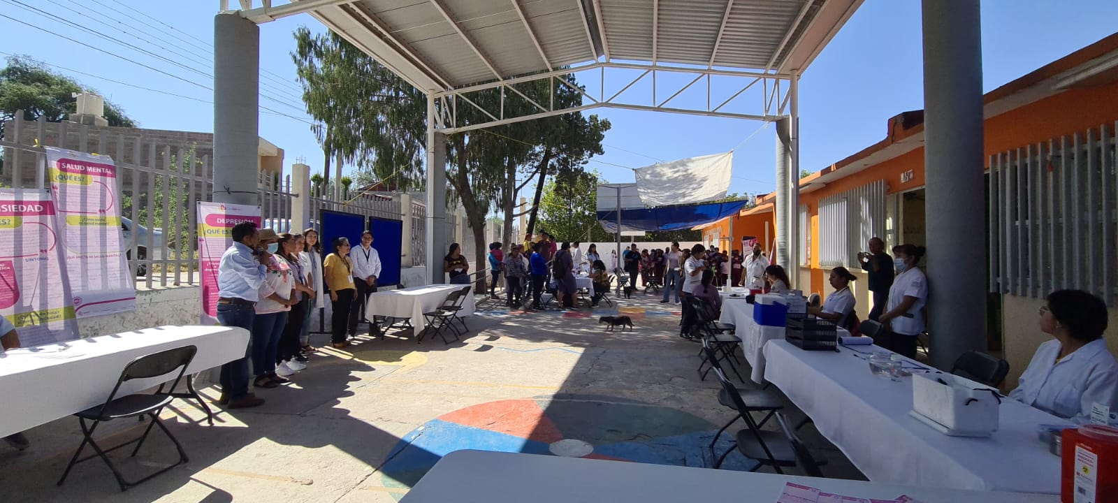 UASLP llevó a cabo su programa "La Uni en tu Comunidad" en la escuela primaria “Francisco I. Madero”, de San José Capistrán,