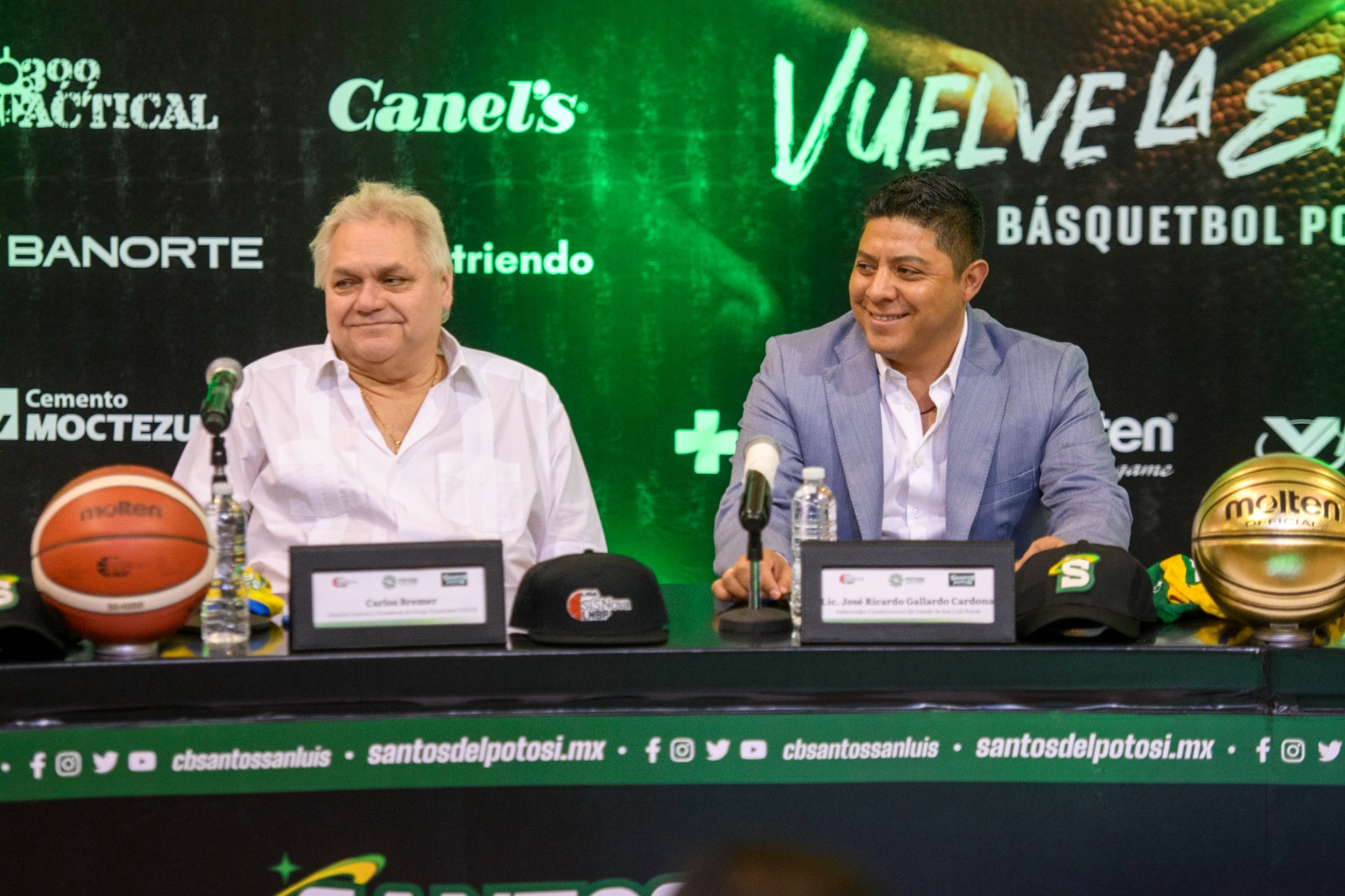 El empresario reconoció que San Luis Potosí se encuentra en un boom de desarrollo y con el nuevo equipo de Basquetbol y la nueva Arena Potosí