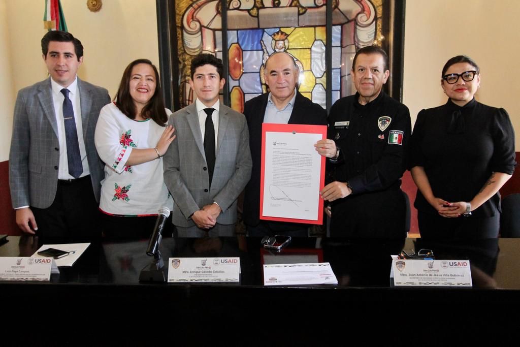 Hoy contamos con una policía más capacitada, mejor pagada, una de las más avanzadas del país”, dijo el Presidente Municipal