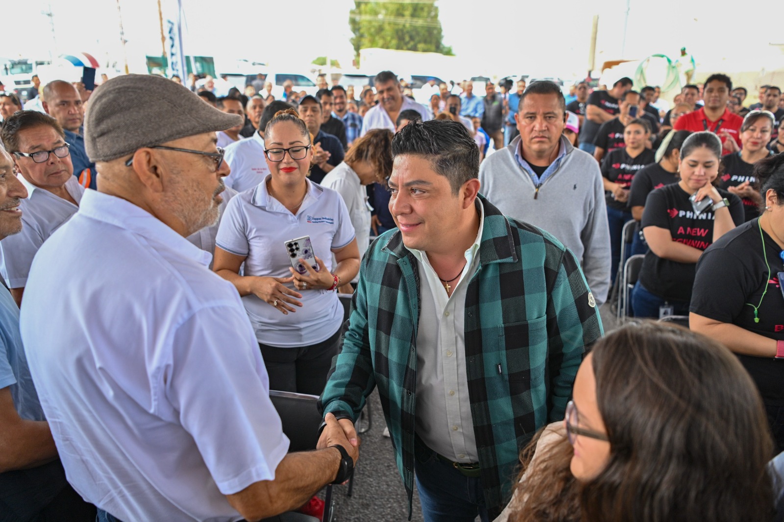 El Gobernador destacó que, su administración continuará con las obras y acciones necesarias para avanzar en la transformación del Estado