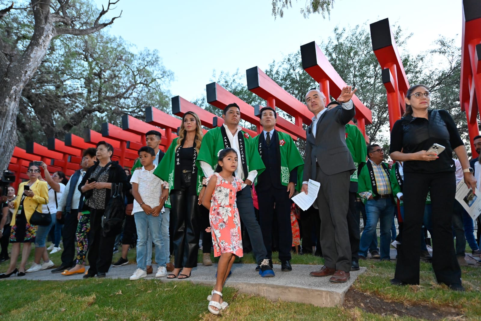 San Luis Potosí estrechó relación con Japón, con la inauguración del parque japonés más grande de México