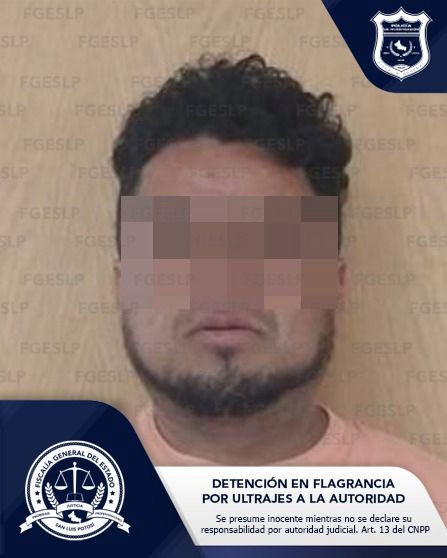 A través de la Policía de Investigación (PDI), efectuó la detención en flagrancia de Ulises “N”, por el delito de ultrajes a la autoridad.