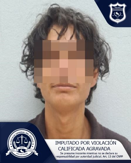 Jesús Fernando "N”, fue detenido por agentes de la Policía de Investigación (PDI) en la capital del estado, señalado del delito de violación