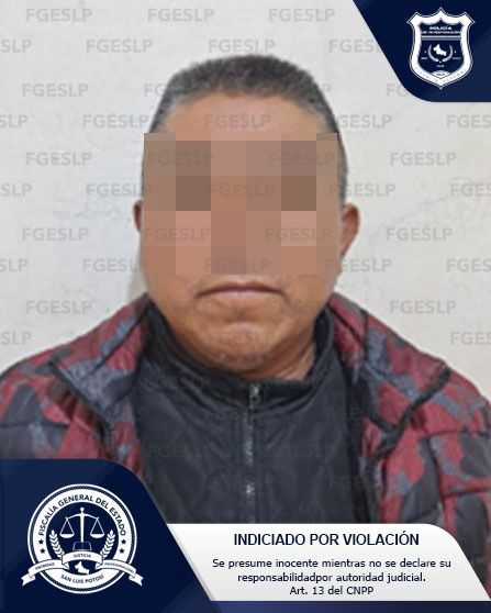 Al contar con una orden de aprehensión por el delito de violación, fue detenido José “N” en el Estado de Hidalgo