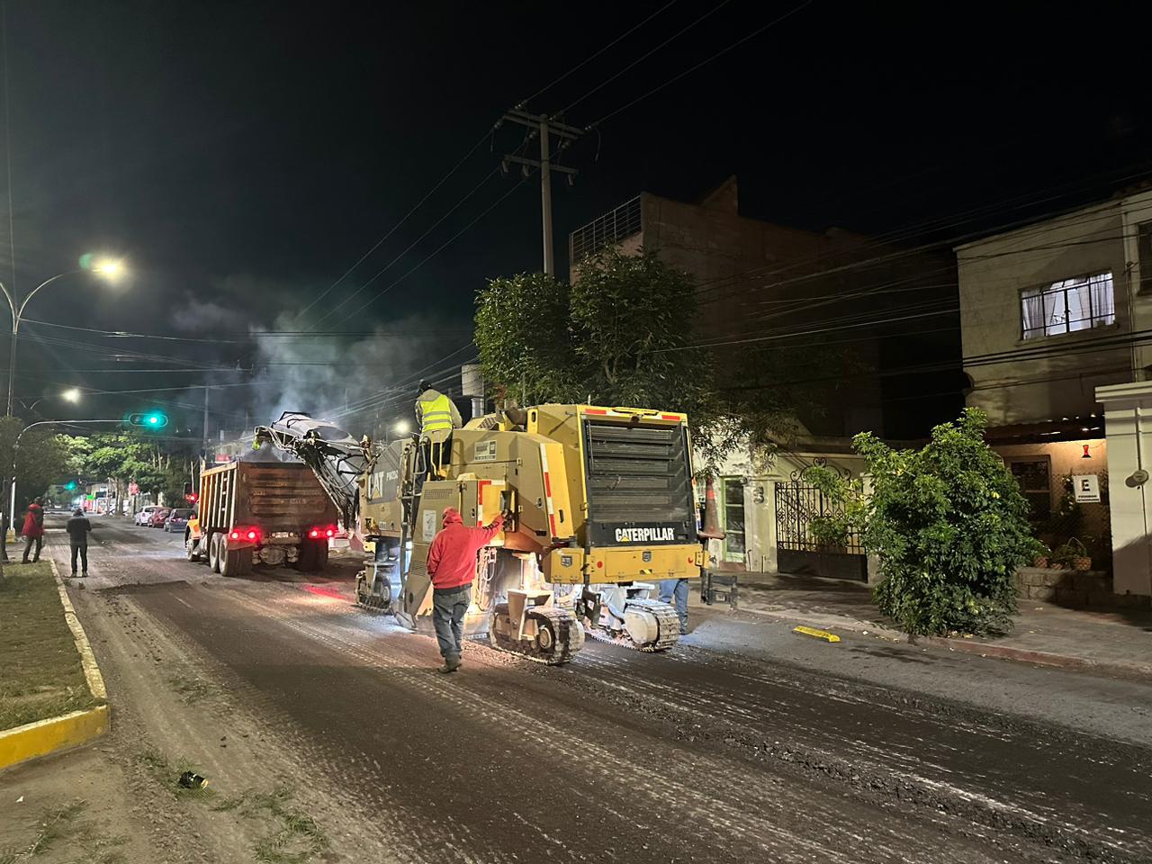 Esta semana se iniciaron trabajos en las calles Durango y Dolores Jiménez y Muro; además de que continúa el avance en Mariano Jiménez