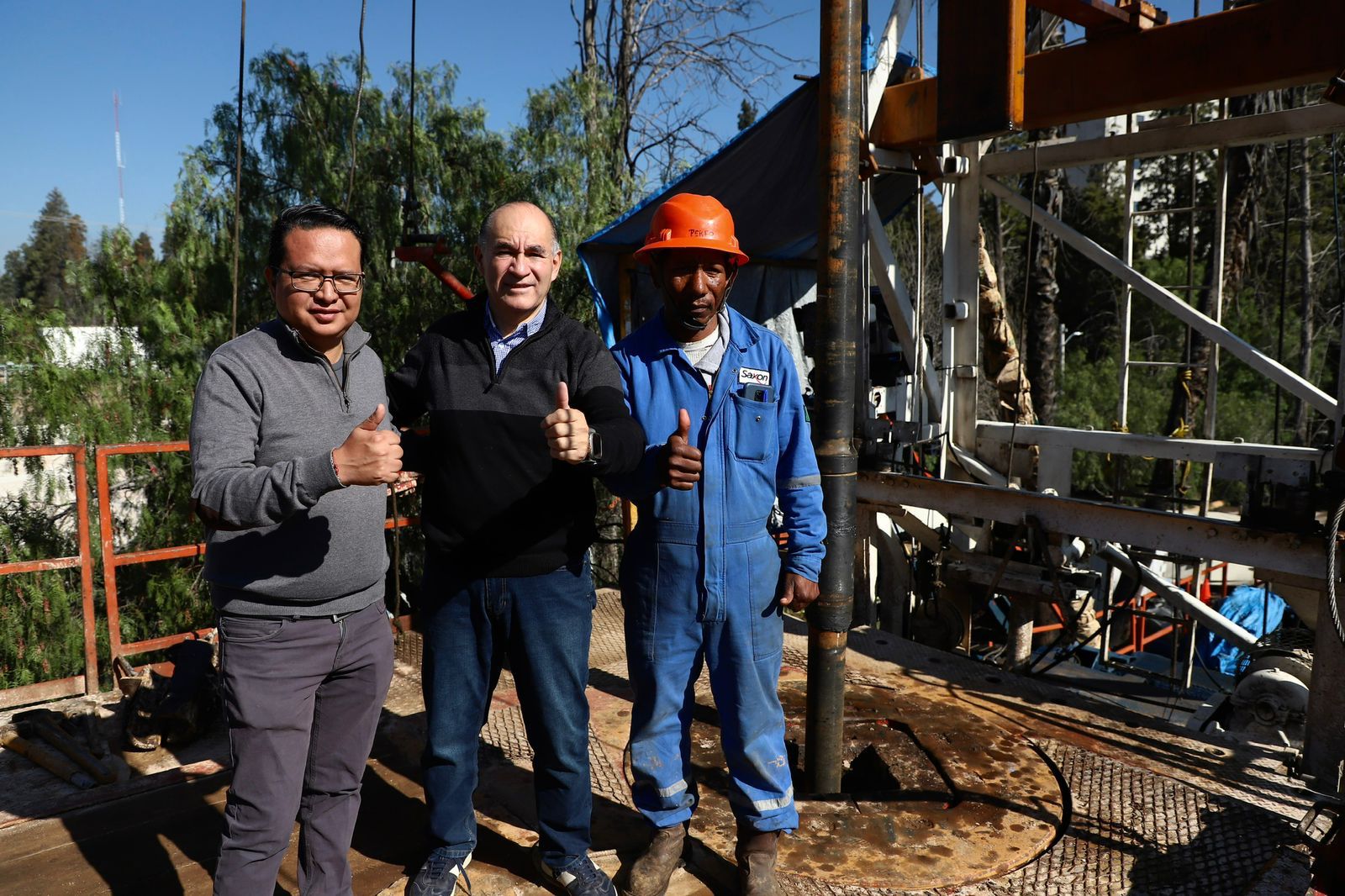 El Alcalde Enrique Galindo dio a conocer que con este nuevo pozo se llevará planta desde Los Filtros hasta el Centro Histórico.