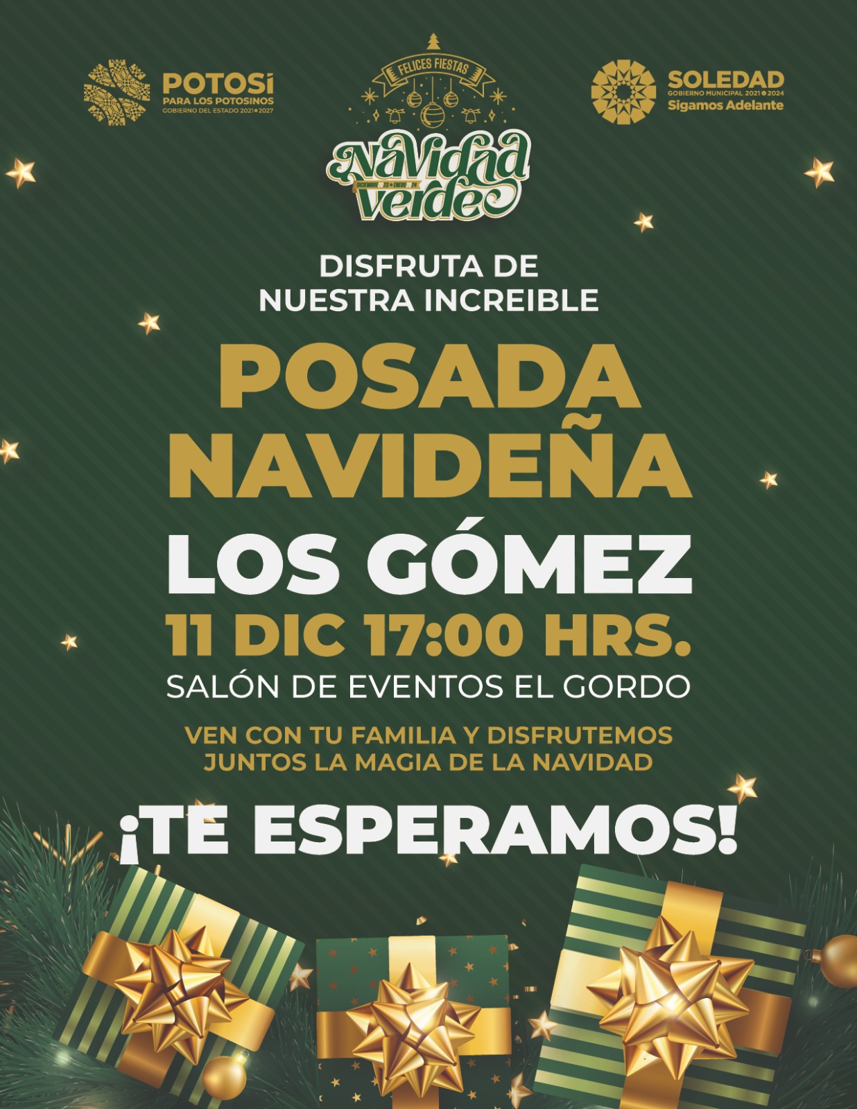 ESTE LUNES, ALCALDESA LEONOR NOYOLA ARRANCA LAS POSADAS NAVIDEÑAS EN COLONIAS Y LOCALIDADES