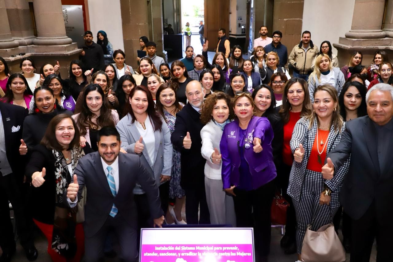 Enrique Galindo encabeza instalación del Sistema Municipal para Prevenir, Atender, Sancionar y Erradicar la Violencia contra Niñas, Adolescentes y Mujeres