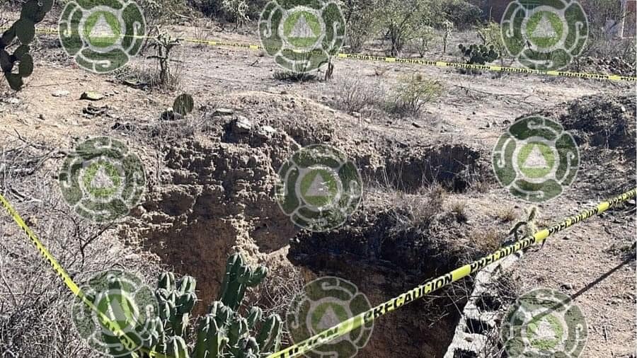Persona pierde la vida tras caer a un pozo de 9 metros en Santa María del Río, en la comunidad de El Palmarito