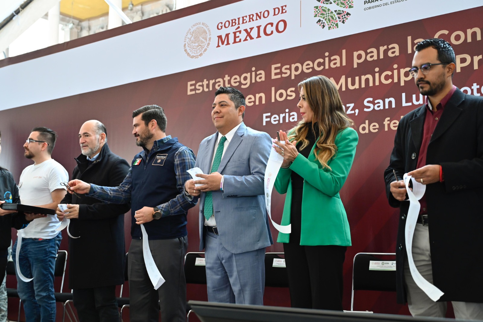 Se inauguró la Feria de la Paz, donde participan cerca de 50 dependencias acercando los programas y servicios a las y los potosinos