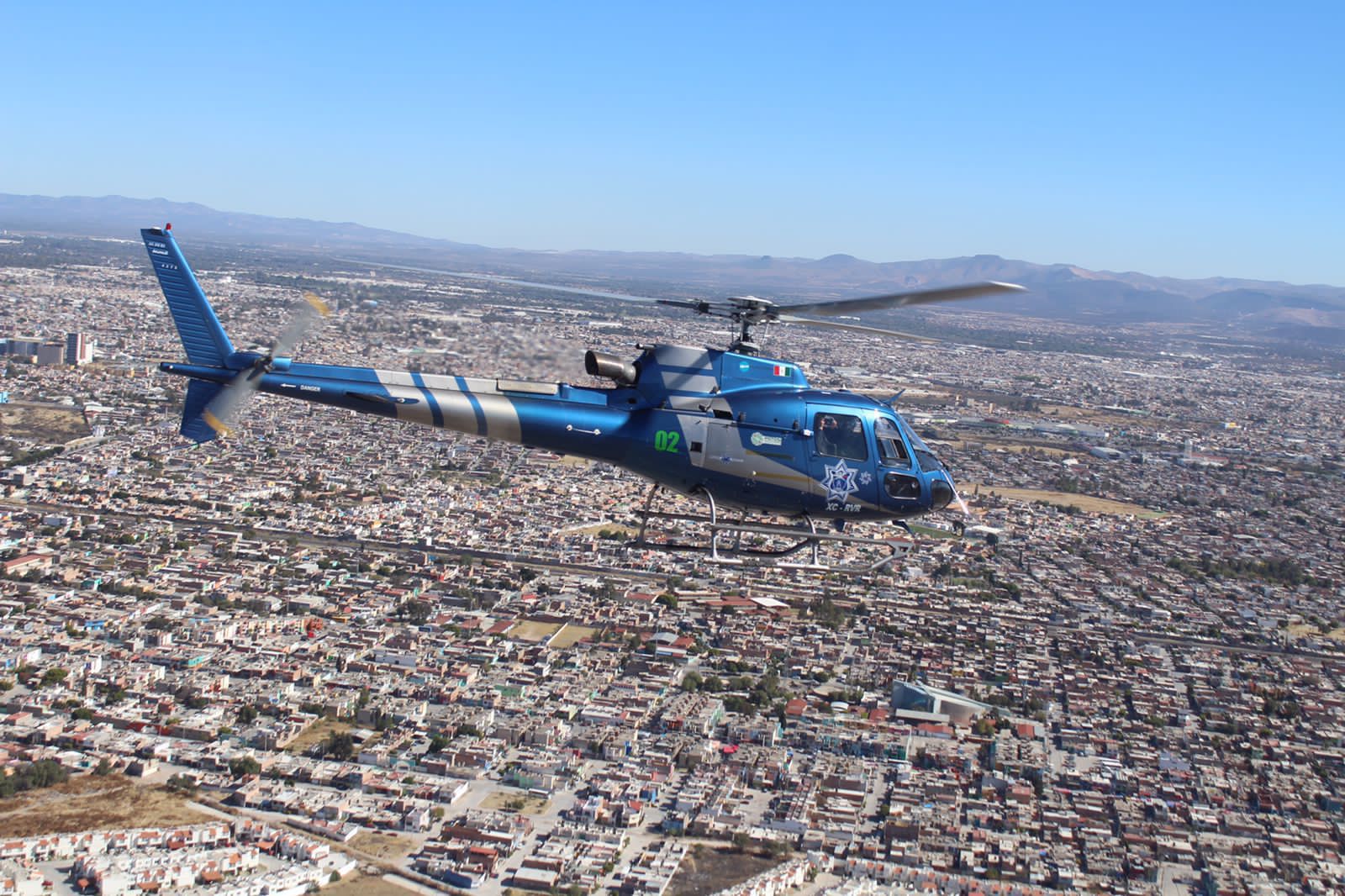 Gobierno realiza blindaje aéreo en regiones altiplano, media y huasteca