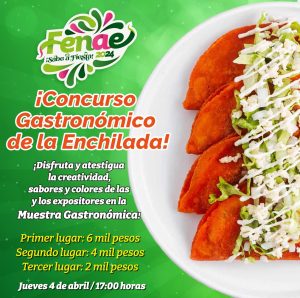 Atractivo concurso gastronómico de la enchilada premiará sabor y tradición