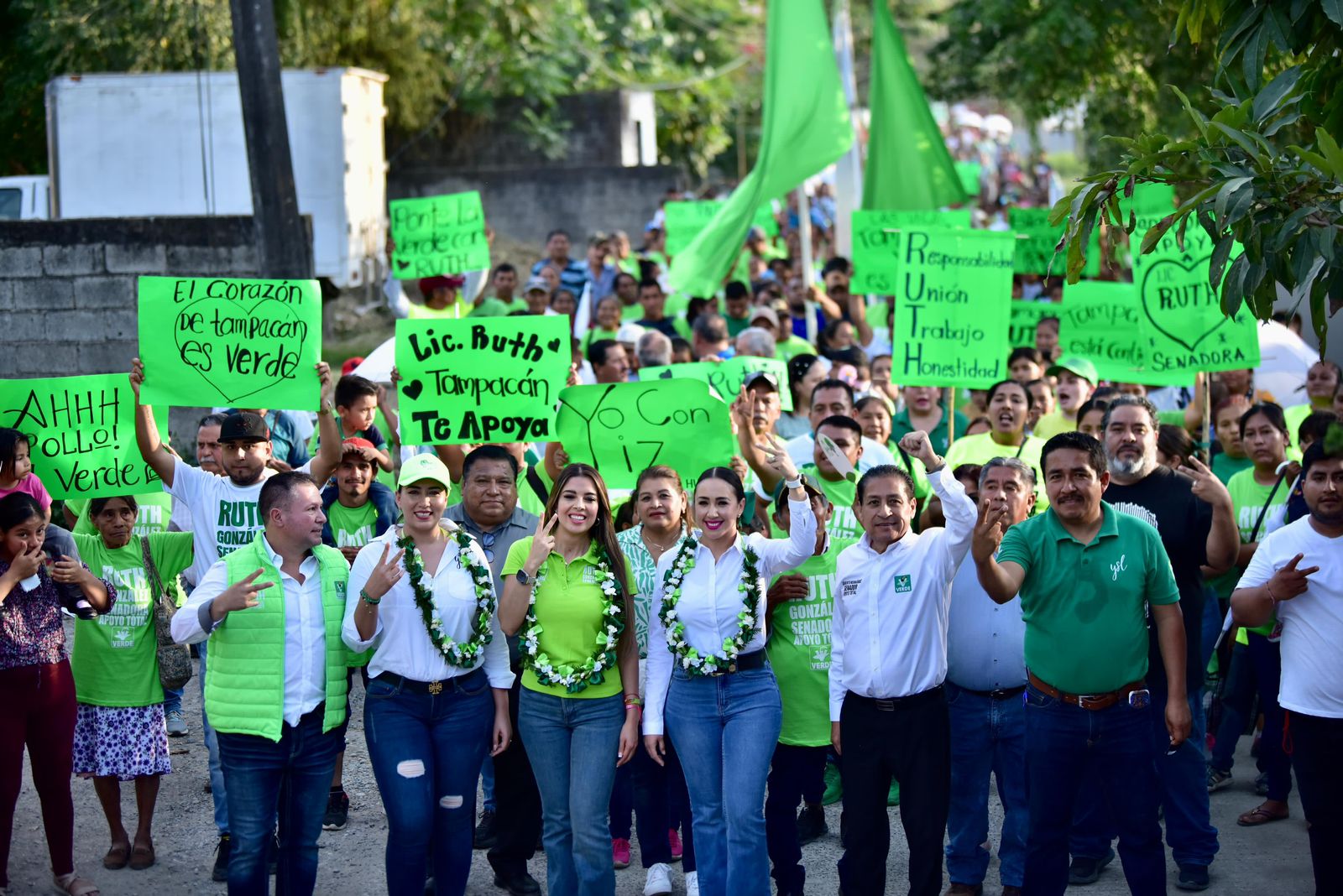 Apoyo total a la Huasteca: Ruth González