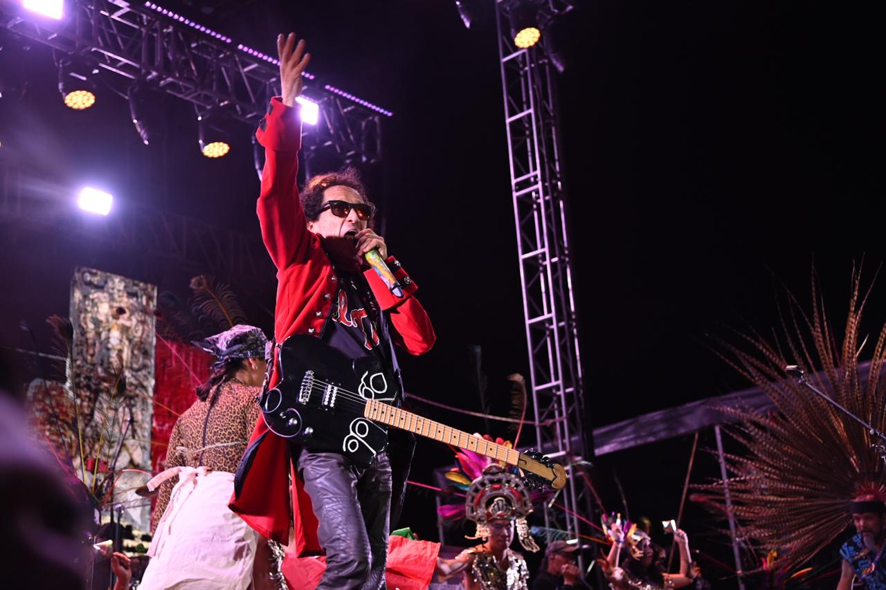 El espíritu del rock se prendió en la Feria Nacional de la Enchilada (FENAE) 2024 con el explosivo concierto que ofreció El Tri