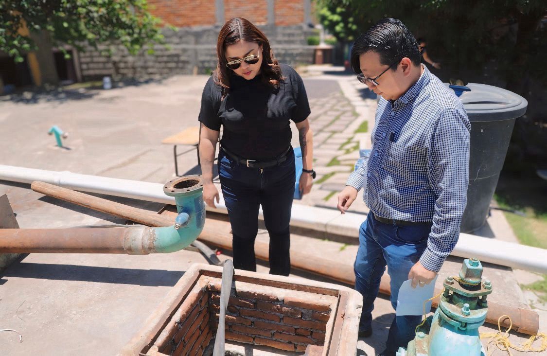 Ayuntamiento e interapas ponen en operación pozo de Valle Dorado, se fortalece abastecimiento