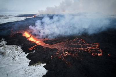 Erupción Volcánica en Islandia Activa Alerta Máxima