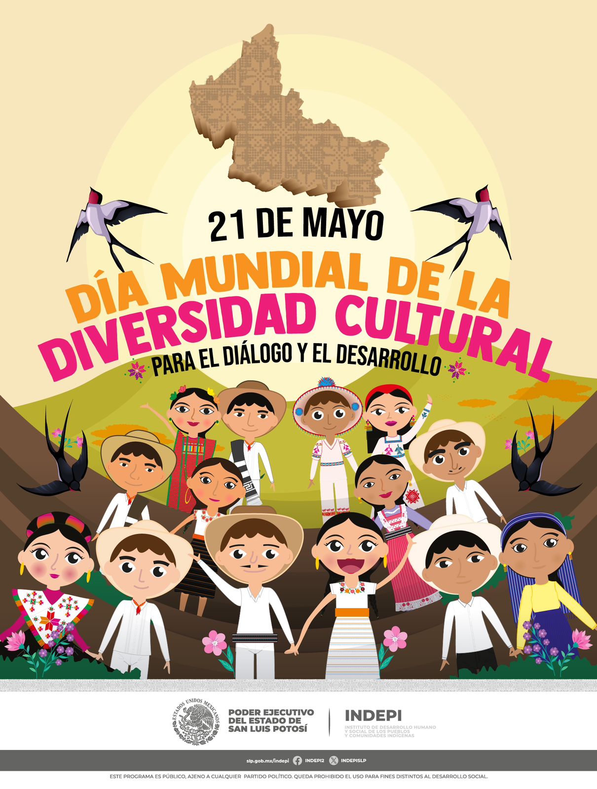 Destaca poder ejecutivo la diversidad cultural de San Luis Potosí