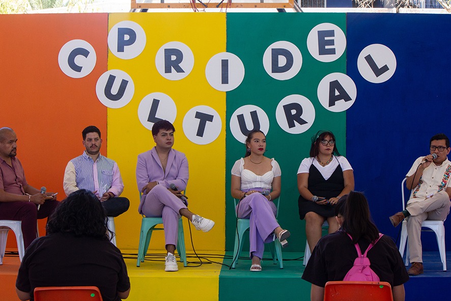 La UASLP se pintó de colores durante el Pride Cultural 2024