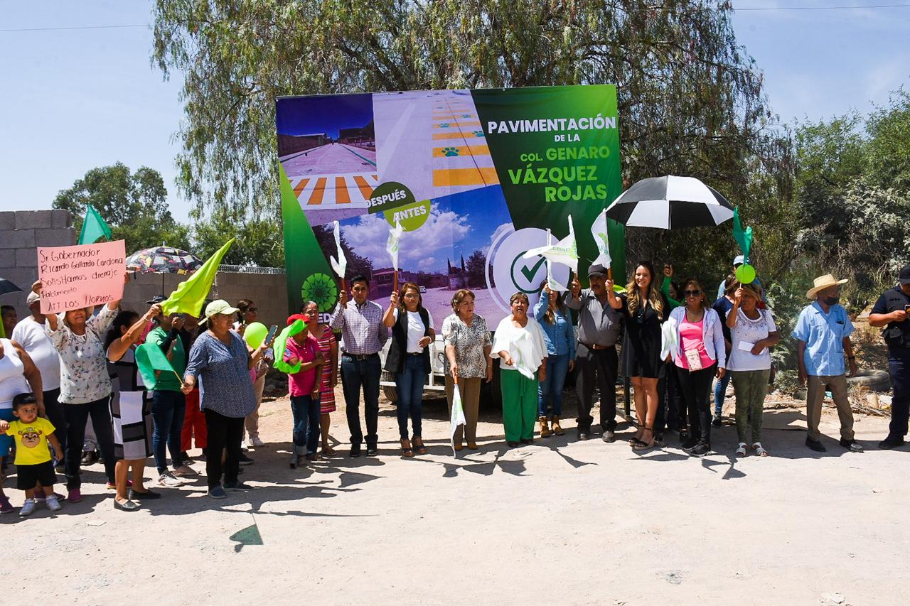 Municipio de Soledad inicia pavimentación y transformación de calles en colonia Genaro Vázquez